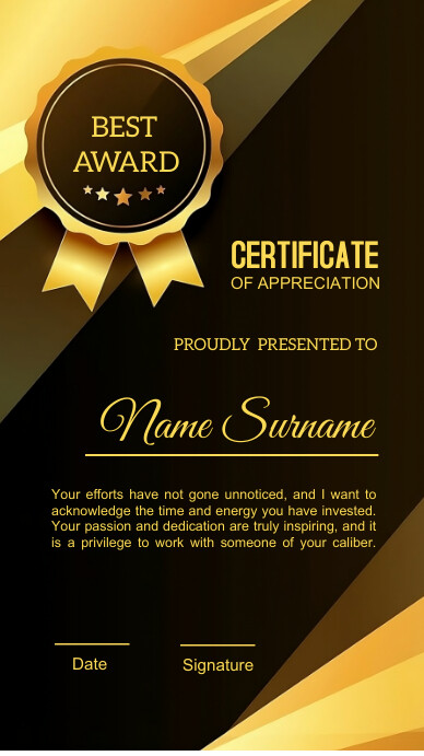 Certificate 1
